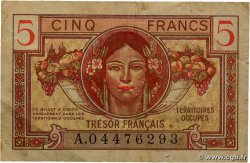 5 Francs TRÉSOR FRANÇAIS FRANCE  1947 VF.29.01 pr.TTB