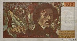 100 Francs DELACROIX FRANCIA  1978 F.68.03 q.BB