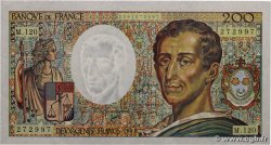 200 Francs MONTESQUIEU FRANCE  1992 F.70.12b pr.SPL