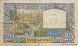 20 Francs TRAVAIL ET SCIENCE FRANCE  1941 F.12.17 TB+