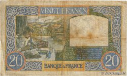 20 Francs TRAVAIL ET SCIENCE FRANCE  1941 F.12.13 F-