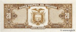 20 Sucres ECUADOR  1983 P.115b UNC