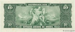 10 Cruzeiros BRAZIL  1963 P.167b UNC