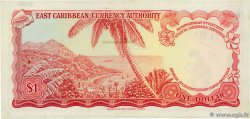 1 Dollar EAST CARIBBEAN STATES  1965 P.13g VZ