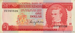 1 Dollar BARBADE  1973 P.29a TTB+