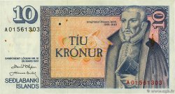 10 Kronur ISLANDE  1961 P.48a TTB+