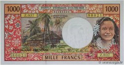 1000 Francs FRENCH PACIFIC TERRITORIES  2007 P.02i