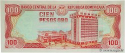 100 Pesos Oro Petit numéro RÉPUBLIQUE DOMINICAINE  1997 P.156a UNC