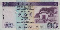 20 Patacas MACAO  1996 P.091a