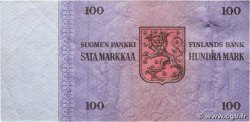 100 Markkaa FINLAND  1976 P.109a VF