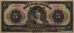 5 Pesos MEXICO  1932 P.021c