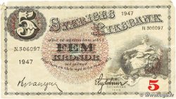 5 Kronor SUÈDE  1947 P.33ad