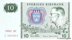 10 Kronor SWEDEN  1980 P.52e