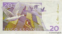 20 Kronor SWEDEN  1999 P.63a F+