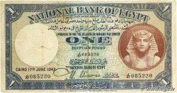 1 Pound EGIPTO  1943 P.022c