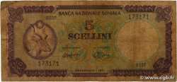 5 Scellini SOMALIA  1971 P.13 B