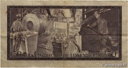 50 Francs LUXEMBOURG  1972 P.55a TB+