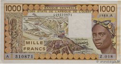 1000 Francs ÉTATS DE L