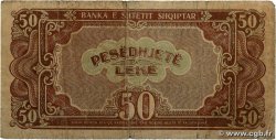 50 Lekë ALBANIA  1947 P.20 G