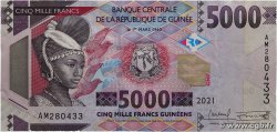 5000 Francs  GUINEA  2021 P.49 SC+