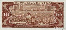 10 Pesos CUBA  1961 P.096a SPL+