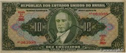 10 Cruzeiros BRASILE  1950 P.143 BB