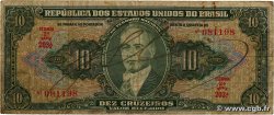 10 Cruzeiros BRAZIL  1950 P.143 F-