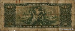 10 Cruzeiros BRAZIL  1950 P.143 F-