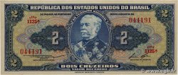 2 Cruzeiros BRAZIL  1954 P.151b UNC