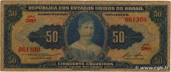 50 Cruzeiros BRASILIEN  1956 P.152b fSGE