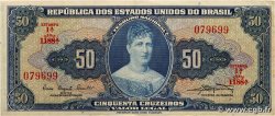 50 Cruzeiros BRASIL  1961 P.169a MBC