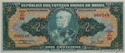 2 Cruzeiros BRAZIL  1955 P.157 UNC