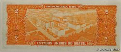 2 Cruzeiros BRAZIL  1955 P.157Ac UNC