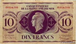 10 Francs AFRIQUE ÉQUATORIALE FRANÇAISE  1943 P.16b