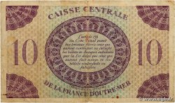 10 Francs AFRIQUE ÉQUATORIALE FRANÇAISE  1943 P.16b VF-