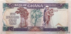 500 Cedis GHANA  1986 P.28a VF+