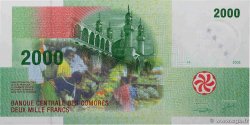 2000 Francs COMOROS  2005 P.17 UNC