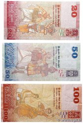 100 Rupees Lot SRI LANKA  2010 P.125a F+