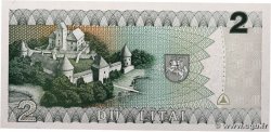 2 Litai LITHUANIA  1993 P.54a UNC