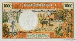 1000 Francs Numéro radar NEW HEBRIDES  1979 P.20c UNC-