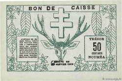 50 Centimes NOUVELLE CALÉDONIE  1943 P.54 NEUF