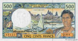 500 Francs FRENCH PACIFIC TERRITORIES  2000 P.01g SC+