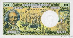 5000 Francs FRENCH PACIFIC TERRITORIES  2010 P.03i UNC