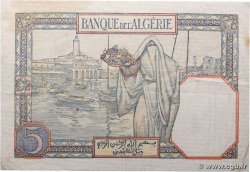 5 Francs ALGERIA  1941 P.077b VF+