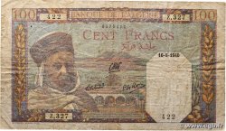 100 Francs ALGÉRIE  1940 P.085