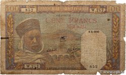 100 Francs ALGERIA  1940 P.085