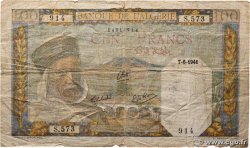 100 Francs ALGERIA  1941 P.085