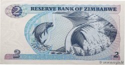 2 Dollars ZIMBABWE  1983 P.01b SPL