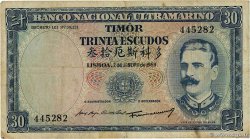 30 Escudos TIMOR  1959 P.22a BC