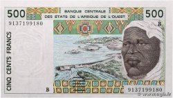 500 Francs ESTADOS DEL OESTE AFRICANO  1991 P.210Ba FDC